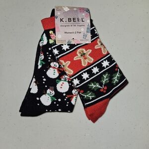 Holiday Sock 2 Pack NWT
